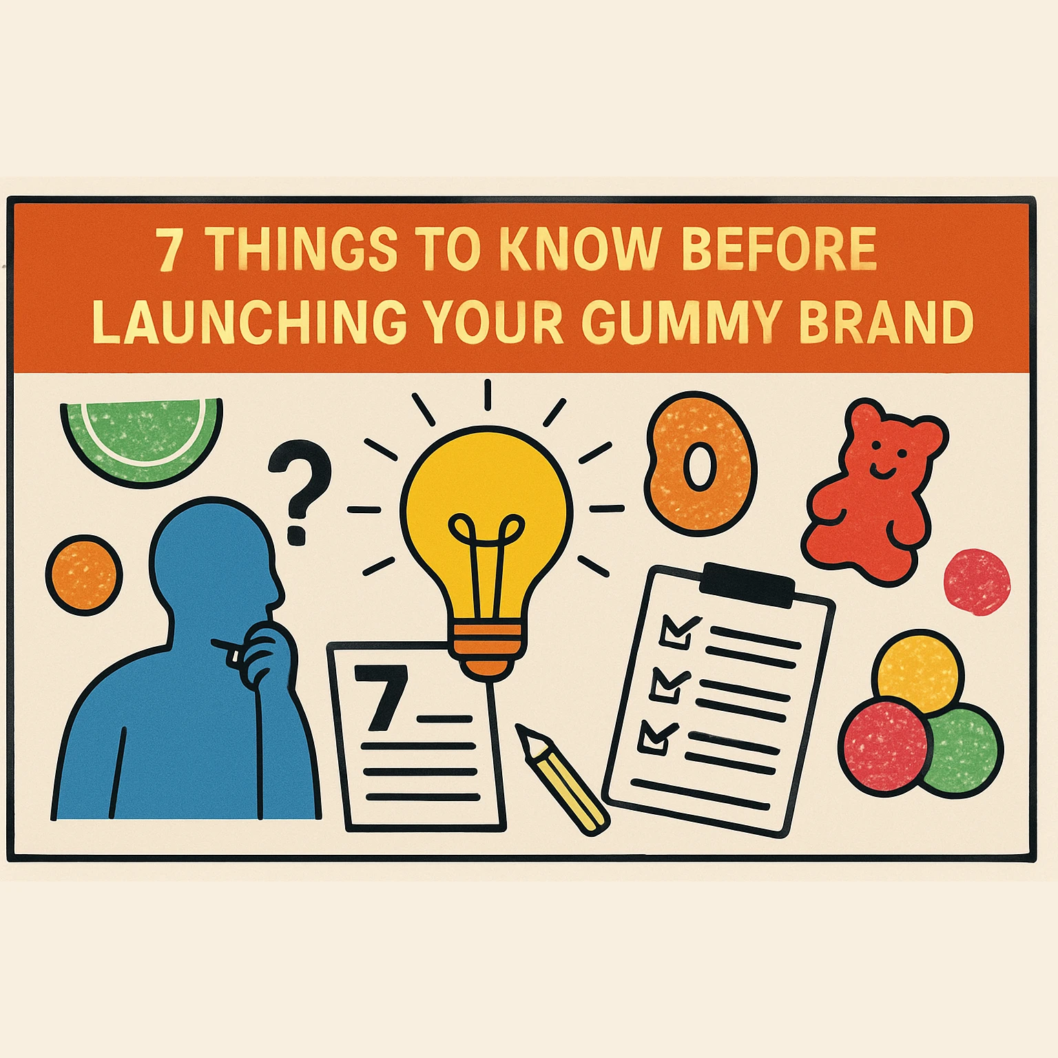 7 Things You Need to Know Before Launching Your Gummy Brand
