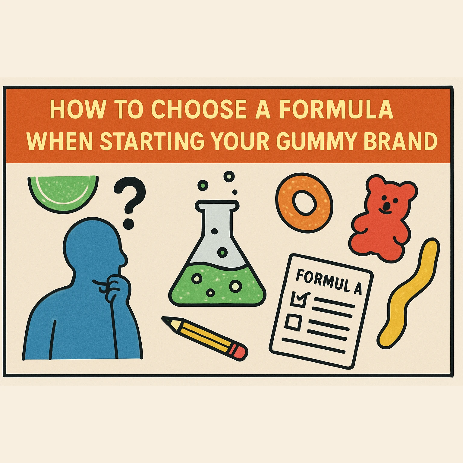 How to Choose the Right Formula When Starting Your Own Gummy Brand
